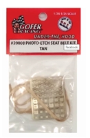Photo Etch Seat Belt Kit Tan