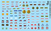 Contingency Sponsor Sheet #3 Decal Sheet 1/24 1/25 Scale