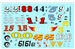 Gofer Racing Vintage Modified #s Decal Sheet 11015