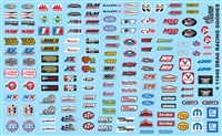Drag Racing Goodies Sponsor Model Car Decal Sheet
