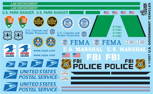 1/64 Decals USA US police 911 for model kits 66098 pre-order