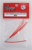 Prewired Distributor - eight cylinder - Red #16002