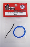 Plug Wires With Boot Blue