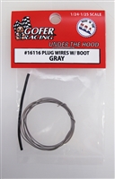Plug Wires With Boot Gray