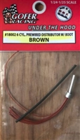 Six Cylinder Prewired Distributor Brown #18002